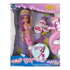 미미월드 슈퍼피쉬 인어 벨라, 혼합색상, 1개