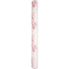 왁스지 wax Paper 영자 English 530 x 18 m, W#52 빨강 Red
