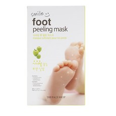 더 페이스샵 스마일 풋 필링 마스크 20ml, 2매입, 1개