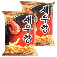 농심 매운새우깡, 90g, 2개
