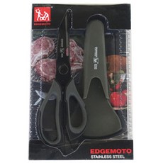 에찌모토 티타늄 집가위 22cm, 블랙, 1개