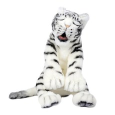 한사토이 동물인형 4798 잠자는 아기백호 Tiger Cub White Sleeping, 40cm, 흰색