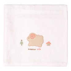 크리에이션에이에스비 유아 밤비 대나무 타올싸보, BRA10979S41(화이트), 1개