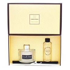 캔들도도 천연아로마 디퓨저 100ml + 리필 100ml 선물세트, 샌달우드