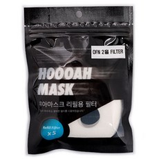 후아 마스크 오펜가드 OFN 밸브형 리필용 필터, 5개입, 1개