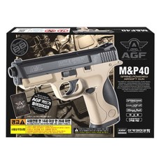 아카데미과학 SW M&P 40 TAN 장난감 총, 1개 혼합 색상