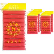 Samhwa Fine Ceramic Hair Perm Rod Beauty Salon Perm No. 5, 單色, 6件