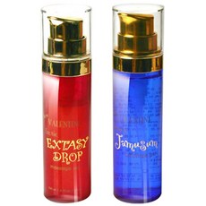 고려티엠 발렌타인 조이 자무섬 마사지젤 40ml + 엑스타시드롭 핫 오일 40ml, 1세트
