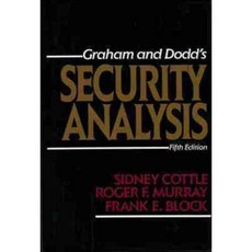 Graham and Dodds Security Analysis, McGraw-Hill