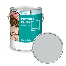 노루페인트 팬톤 내부용 실내 벽면 무광 페인트 4L, 14-4102 Glacier Gray, 1개