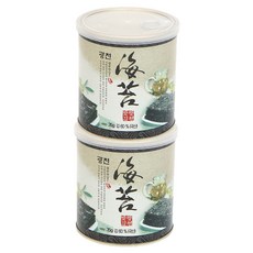 광천맛김 광천재래김 캔, 35g, 2개입