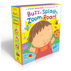 Buzz Splash Zoom Roar! Boxed Set Board Books, Little Simon