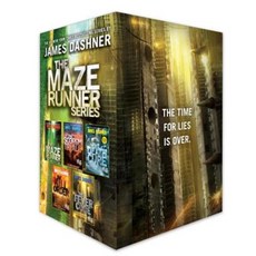 The Maze Runner Series Complete Collection Boxed Set Paperback, Delacorte Press