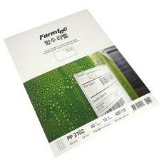 폼텍 전산 방수 라벨지 47 x 26.9 mm PP-3102, 40칸, 10개