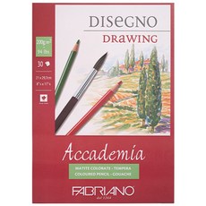 파브리아노 아카데미아 스케치북 패드 AC05 200g, A4, 30매