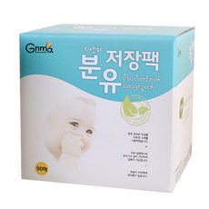 지앤마 분유 저장팩, 90개입, 1개