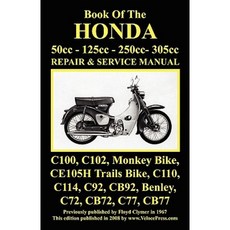 Honda Motorcycle Manual: All Models Singles and Twins 1960-1966: 50cc 125cc 250cc & 305cc. Paperback, Valueguide