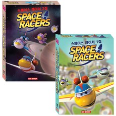 Space Racers 우주과학 애니메이션 1집 + 2집 10종 세트 : 유아영어DVD, 10DVD