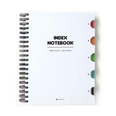 포포팬시 PP5 인덱스노트, 화이트, 1개