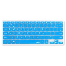 파인피아 삼성 노트북 9 metal NT900X3J 전용 문자인쇄키스킨 SS25, BLUE, 1개