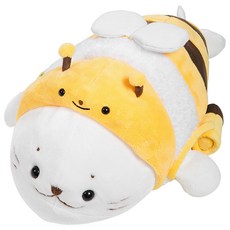 시로탄 꿀벌 봉제인형 55cm, 혼합 색상