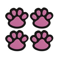 렉스디 베어풋 멀티 EVA 쿠션 차량용 도어가드, 핑크, 4개 핑크, 4개입