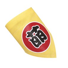 펫코디 니폰풍 반려동물 스카프 XL, 옐로우(4), 1개