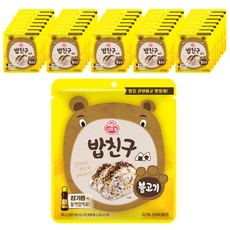 오뚜기 밥친구 불고기 후리카케, 36.3g, 40개입