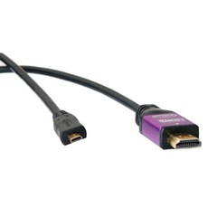 마하링크 Micro HDMI to HDMI 1.4 케이블, 1개, 7m
