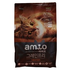 풀무원 아미오 그레인프리 키튼&어덜트 반려묘 사료, 닭, 1개, 1.8kg