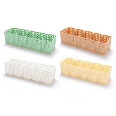 마켓감성 5칸 다용도 정리함, 랜덤 발송, 4개