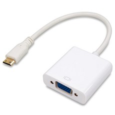 유니콘 mini HDMI to VGA Cable 컨버터, CV-700