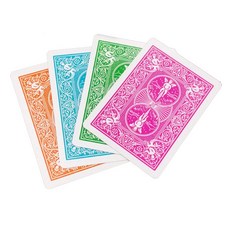 彩虹魔術撲克牌, 混色