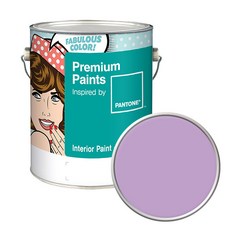 노루페인트 팬톤 내부용 실내벽면 무광페인트 4L, 16-3521 Lupine, 1개