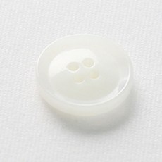 HR빅버튼 호각 단추 25mm, 화이트, 8개 - buttonsgalore