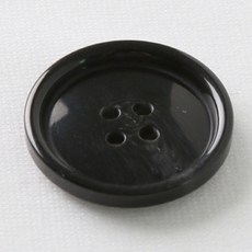 워킹 단추 25mm, 블랙, 8개 블랙, 8개입