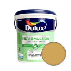 듀럭스 키즈에멀전 페인트 무광 3L, Gentle Hay