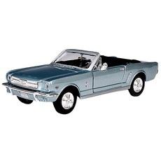 모터맥스 1/24 1964 포드 머스탱 컨버터블 프라모델 자동차 블루, 1개