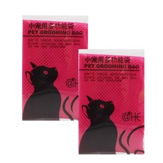 AnTs 고양이 글루밍 목욕 망 1세대, 로즈, 2개