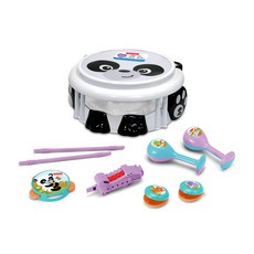 피셔프라이스 Kids Station Toys 팬더 뮤지컬 밴드 드럼세트, 혼합 색상, 1개