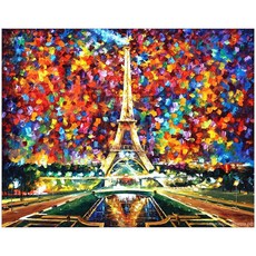 아이러브페인팅 DIY 명화그리기 40 x 50 cm, 에펠탑풍경