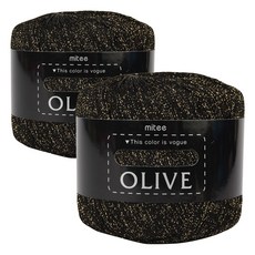 연일섬유 올리브 뜨개실 2p