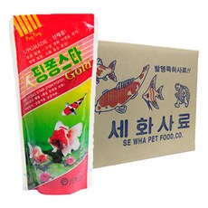 핑퐁 핑퐁스타 금붕어 비단잉어 고급사료, 230g, 50개입