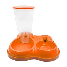 Bicell寵物半自動餵食器儲水一體機, 橘子