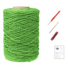마마니트 동방면사 네트가방 DIY 세트, 317 파스텔연두, 1세트