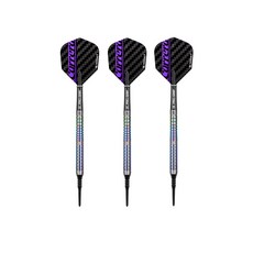 타켓 소프트배럴 카레라 스포츠 NITRO 18g 다트샤프트, 혼합 색상, 3개입