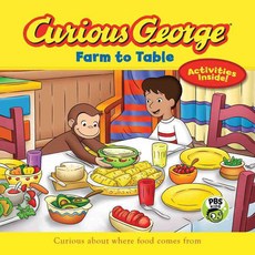 Curious George:Farm to Table: Curious about Where Food Comes from, Hmh Books for Young Readers