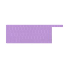카라스 칼라스킨 삼성 노트북 NT850XAC NT850XAX 키스킨 SS39, 퍼플, 1개