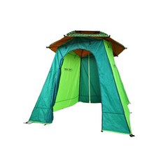 호봉 다기텐II 그늘막텐트 2층 47/52인치 공용, L GREEN + D GREEN