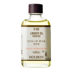 홀베인 유화용 보조제 린시드오일, 55ml, 1개